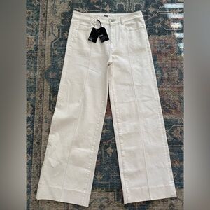 NWT Anthropologie PAIGE SASHA JEANS color: toasted ecru Sz. 32 Retail 239